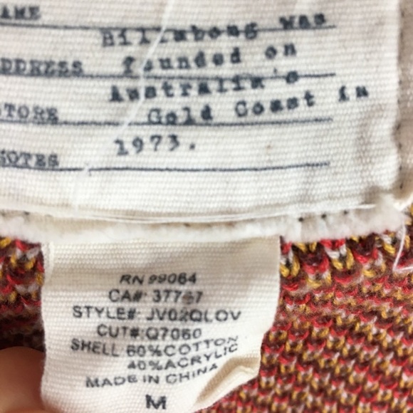 Billabong wide sleeve fringed cardigan - Picture 3 of 7